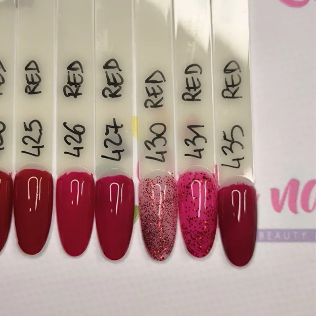RED 412 Semipermanente Polish soakoff rosso Claresa 5 gr