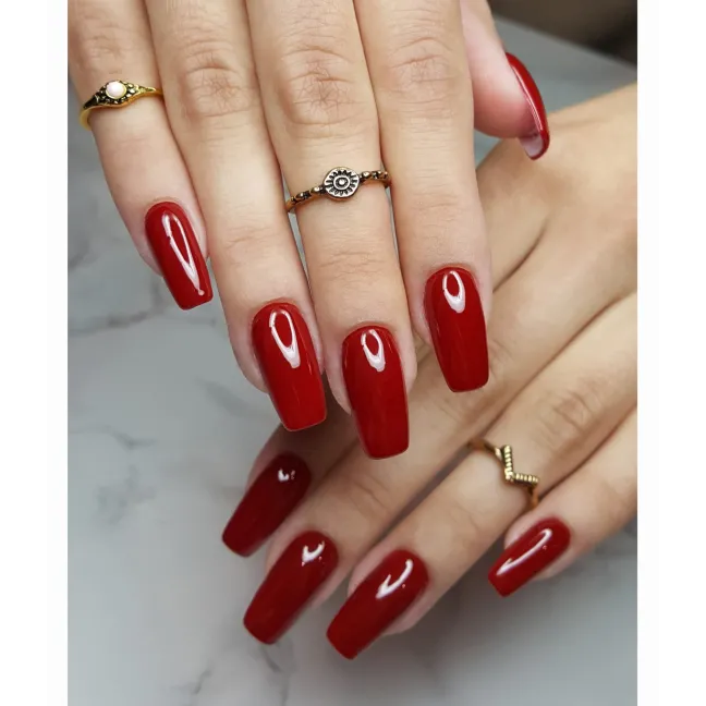 RED 420 Semipermanente Polish soakoff rosso Claresa 5 gr