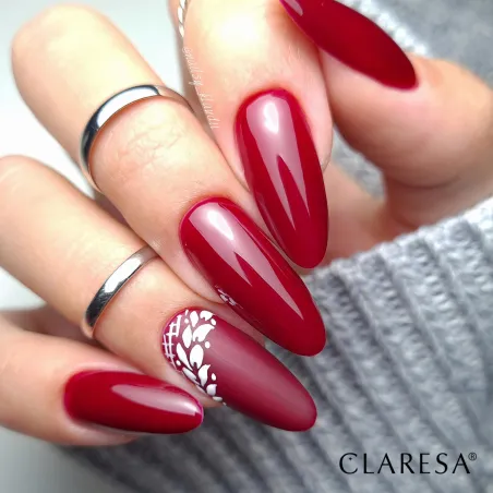 RED 435 Semipermanente Polish soakoff rosso Claresa 5 gr
