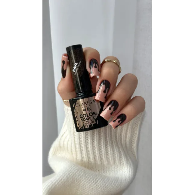 PERFECT NUDE 1 Semipermanente Polish soakoff nude Claresa 5 gr