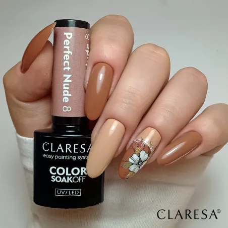 PERFECT NUDE 7 Semipermanente Polish soakoff nude Claresa 5 gr
