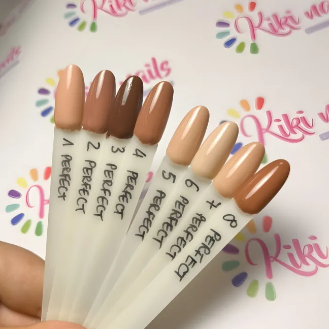 PERFECT NUDE 8 Semipermanente Polish soakoff nude Claresa 5 gr