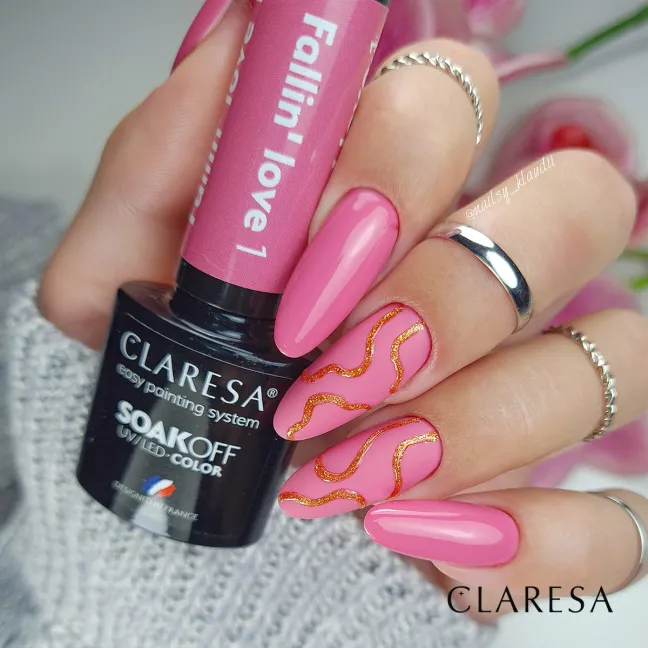 FALLIN LOVE 1 Semipermanente Polish soakoff Claresa 5 gr