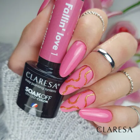 FALLIN LOVE 1 Semipermanente Polish soakoff Claresa 5 gr