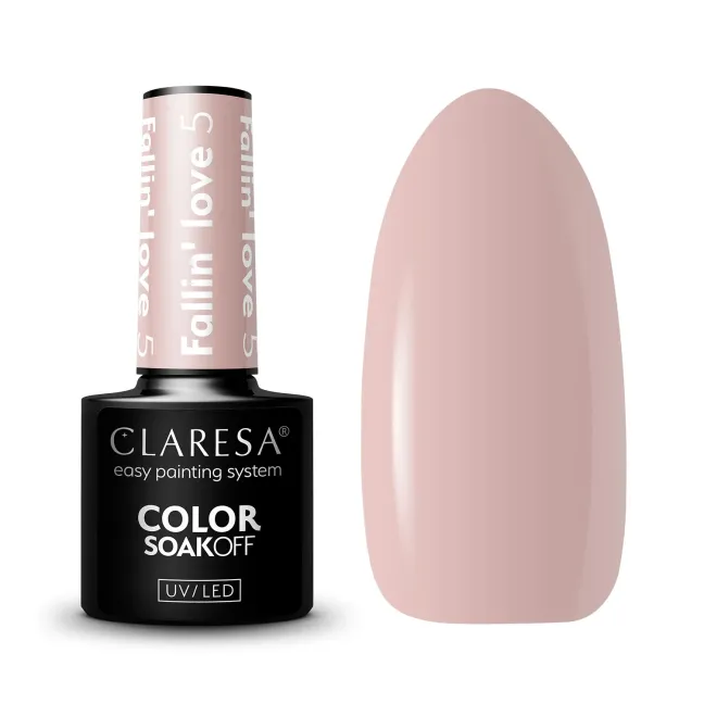 FALLIN LOVE 5 Semipermanente Polish soakoff Claresa 5 gr
