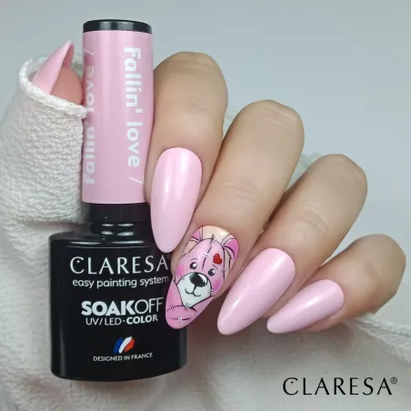 FALLIN LOVE 7 Semipermanente Polish soakoff Claresa 5 gr