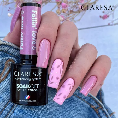 FALLIN LOVE 7 Semipermanente Polish soakoff Claresa 5 gr