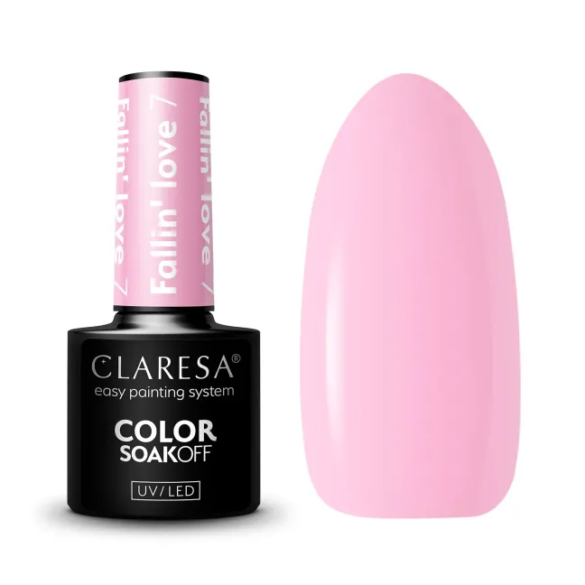 FALLIN LOVE 7 Semipermanente Polish soakoff Claresa 5 gr