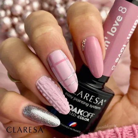 FALLIN LOVE 8 Semipermanente Polish soakoff Claresa 5 gr