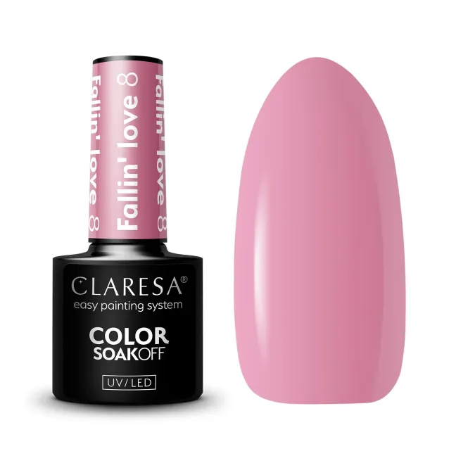 FALLIN LOVE 8 Semipermanente Polish soakoff Claresa 5 gr