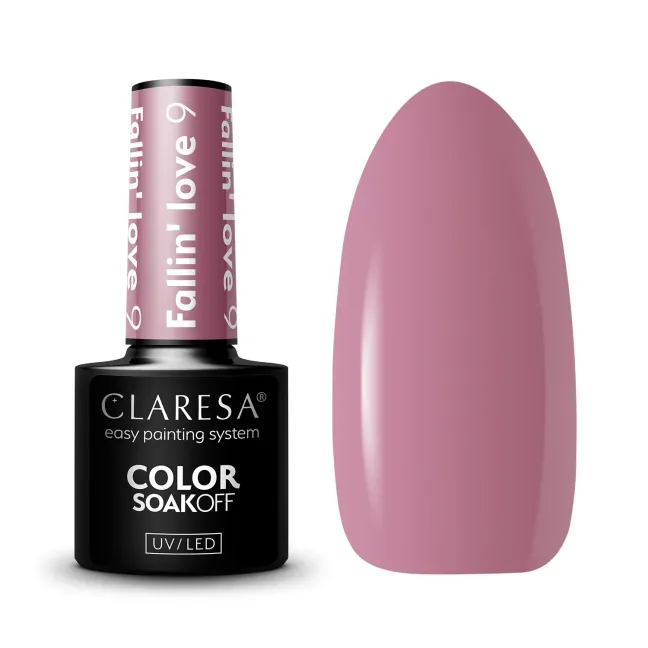 FALLIN LOVE 9 Semipermanente Polish soakoff Claresa 5 gr