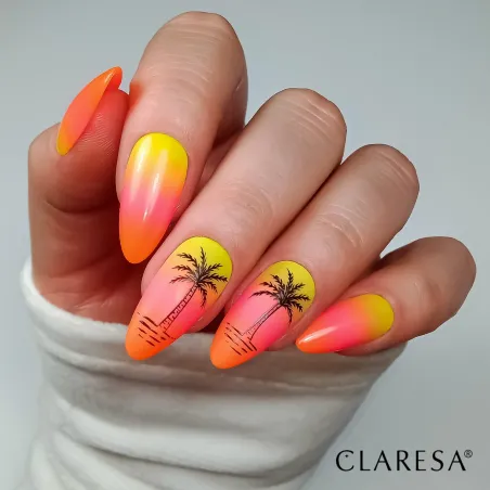NEON 1 Semipermanente Polish soakoff fluo Claresa 5 gr