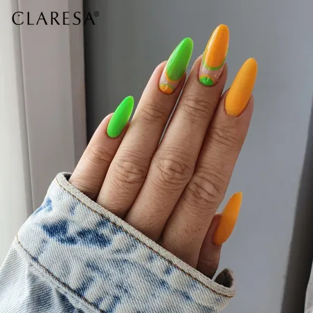 NEON 4 Semipermanente Polish soakoff fluo Claresa 5 gr