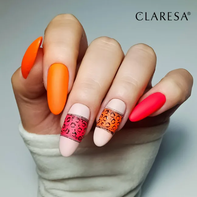 NEON 7 Semipermanente Polish soakoff fluo Claresa 5 gr