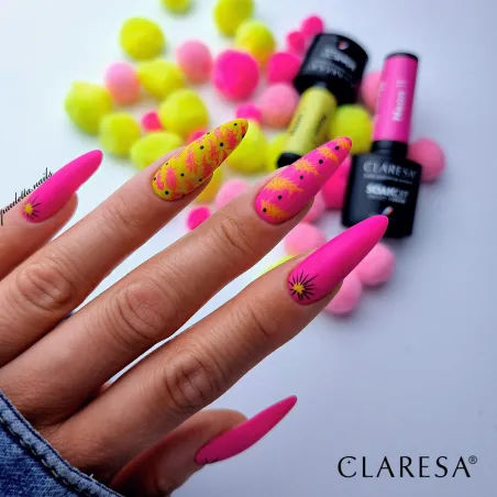 NEON 11 Semipermanente Polish soakoff fluo Claresa 5 gr
