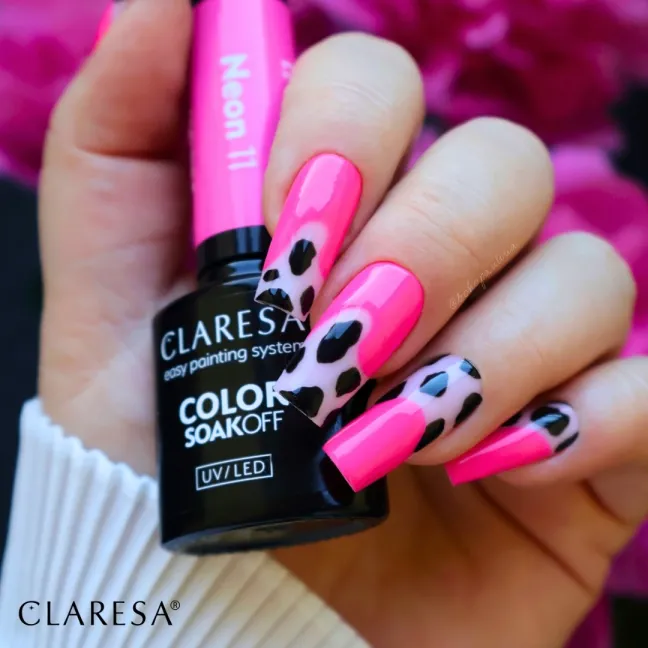 NEON 11 Semipermanente Polish soakoff fluo Claresa 5 gr