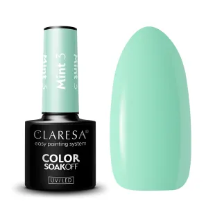 MINT 3 Semipermanente Polish soakoff Claresa 5 gr