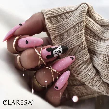 PINK 513 Semipermanente Polish rosa Claresa 5 gr
