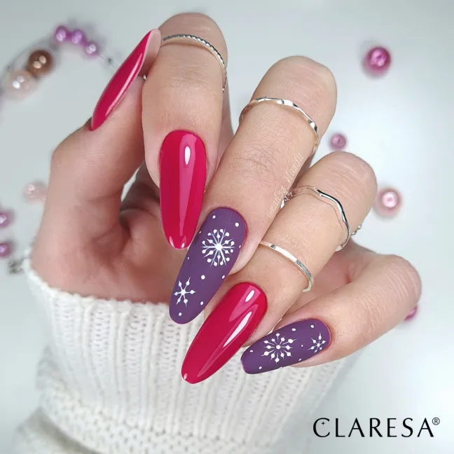 PINK 524 Semipermanente Polish rosa Claresa 5 gr