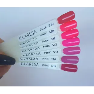 PINK 532 Semipermanente Polish rosa Claresa 5 gr 2