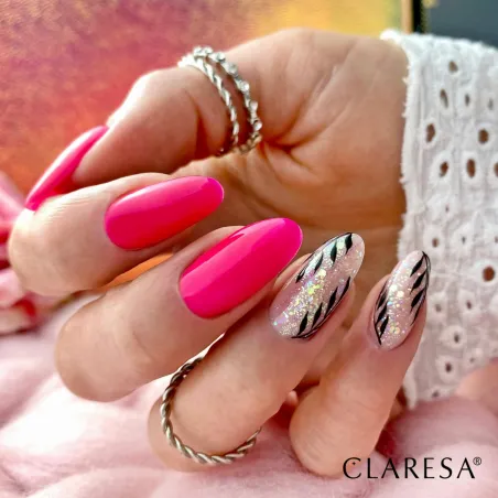 PINK 532 Semipermanente Polish rosa Claresa 5 gr
