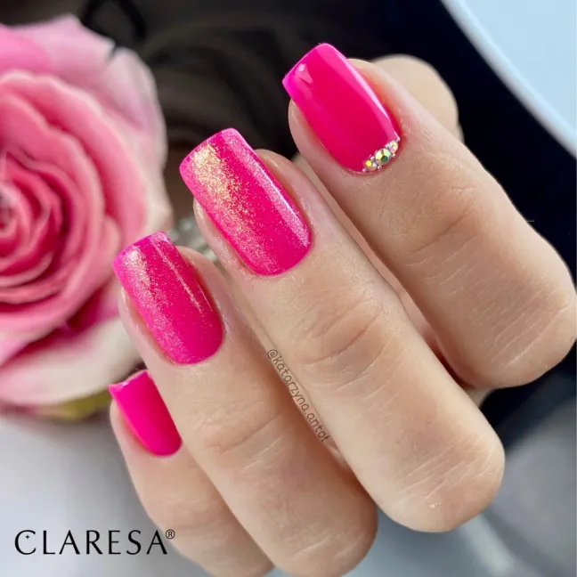 PINK 532 Semipermanente Polish rosa Claresa 5 gr