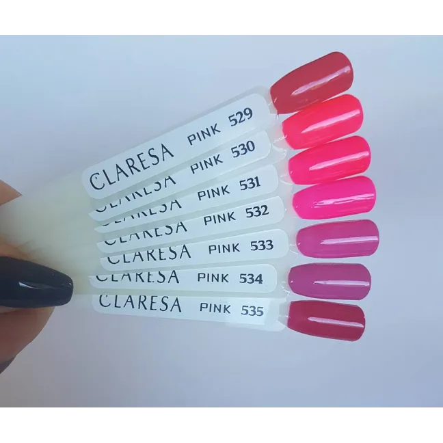 PINK 540 Semipermanente Polish rosa Claresa 5 gr