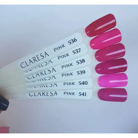 PINK 540 Semipermanente Polish rosa Claresa 5 gr