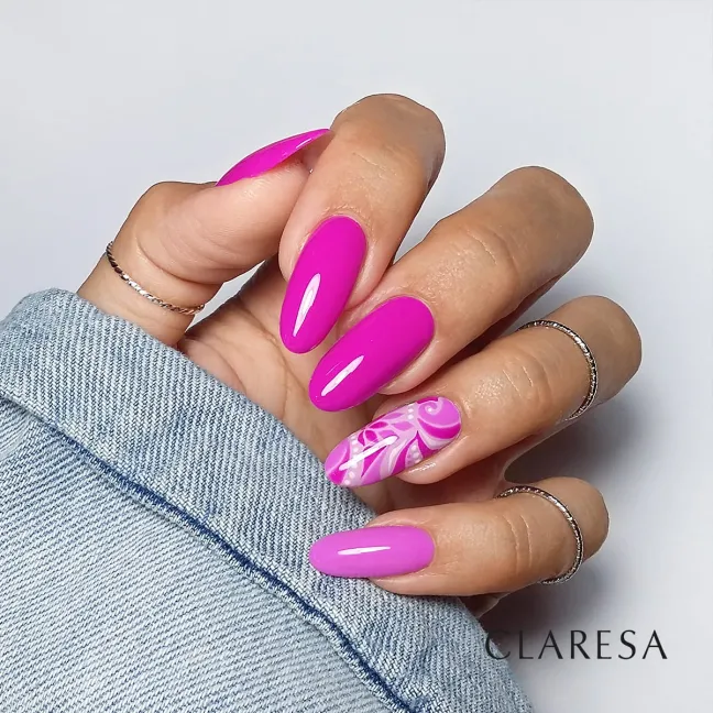 PINK 547 Semipermanente Polish rosa Claresa 5 gr
