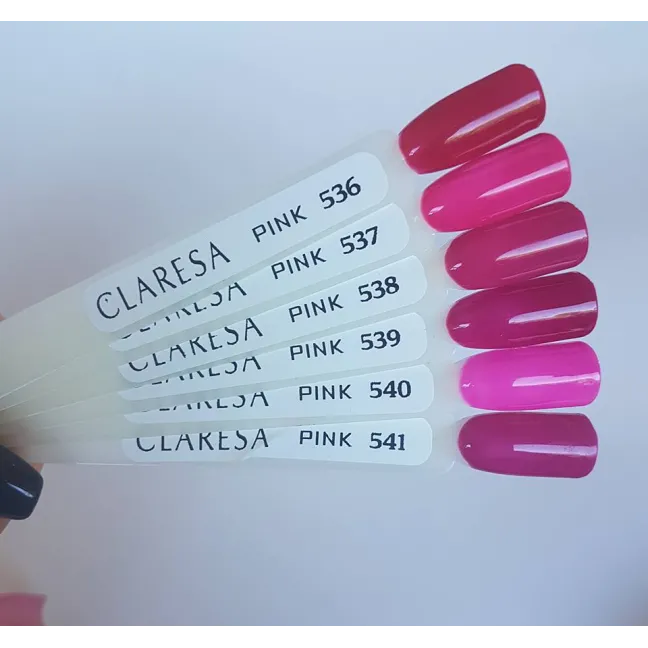 PINK 554 Semipermanente Polish rosa Claresa 5 gr