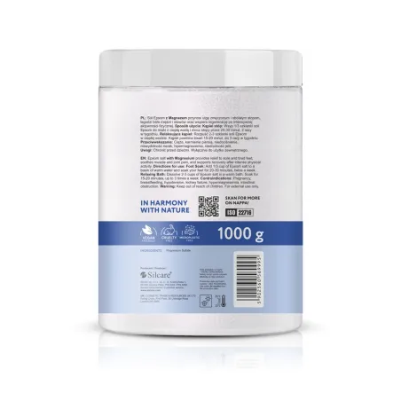 Sale di Epsom pediluvio: Nutrimento per Piedi Stanchi e Doloranti Nappa 1kg