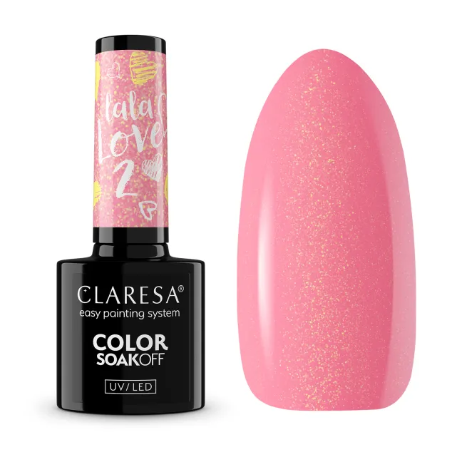 LA LA LOVE 2 Semipermanente Polish Claresa 5 gr