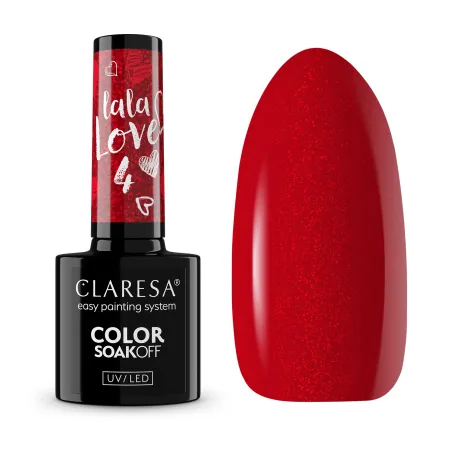 LA LA LOVE 4 Semipermanente Polish Claresa 5 gr