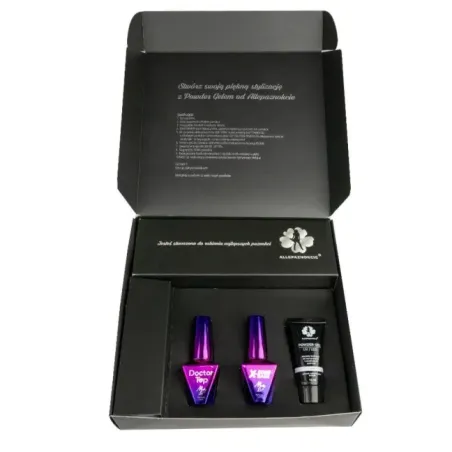 Kit Acrygel dual form system Allepaznokcie, unghie Allepaznokcie, KIT RISPARMIO unghie.