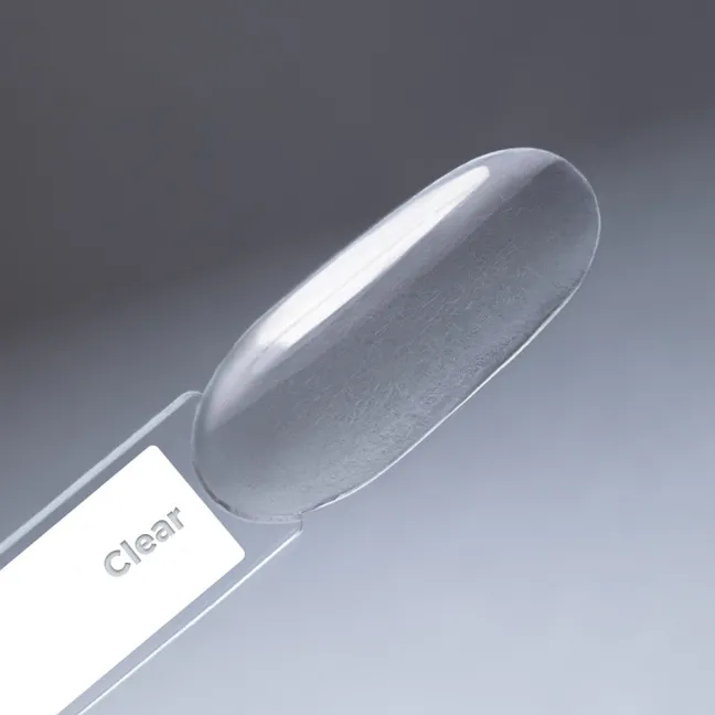 RUBBER FIBER CLEAR Mollynails  10gr - Base ibrida con fibre di nylon Allepaznokcie