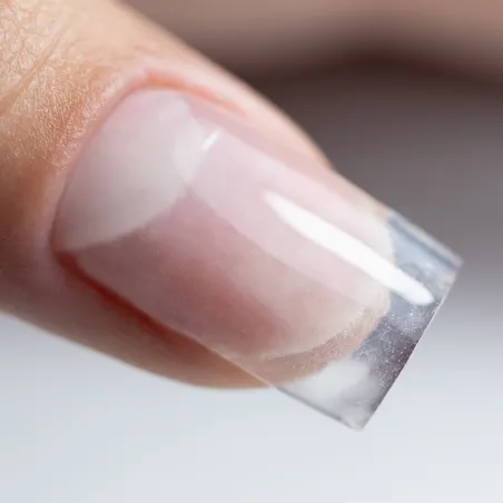 RUBBER FIBER CLEAR Mollynails  10gr - Base ibrida con fibre di nylon Allepaznokcie