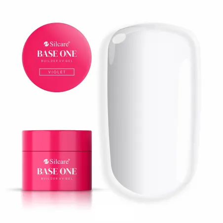 VIOLET 50gr Builder Gel costruttore monofasico Base One Silcare 50 gr