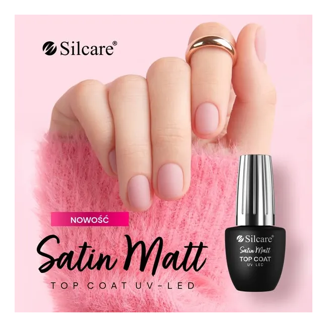 TOP SATIN MATT Finish senza dispersione Garden of colour Silcare 9 gr