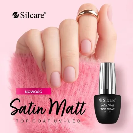 TOP SATIN MATT Finish senza dispersione Garden of colour Silcare 9 gr