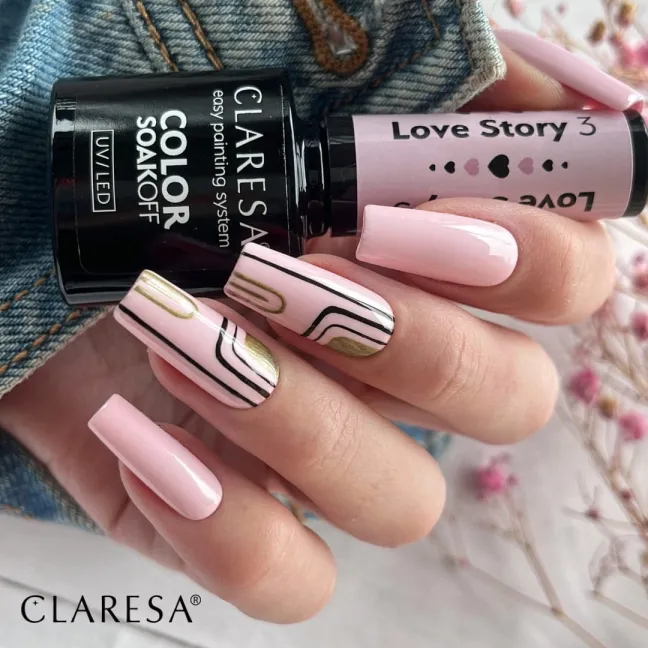 LOVE STORY 3 Semipermanente Polish Claresa 5 gr