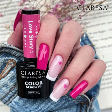 LOVE STORY 5 Semipermanente Polish Claresa 5 gr