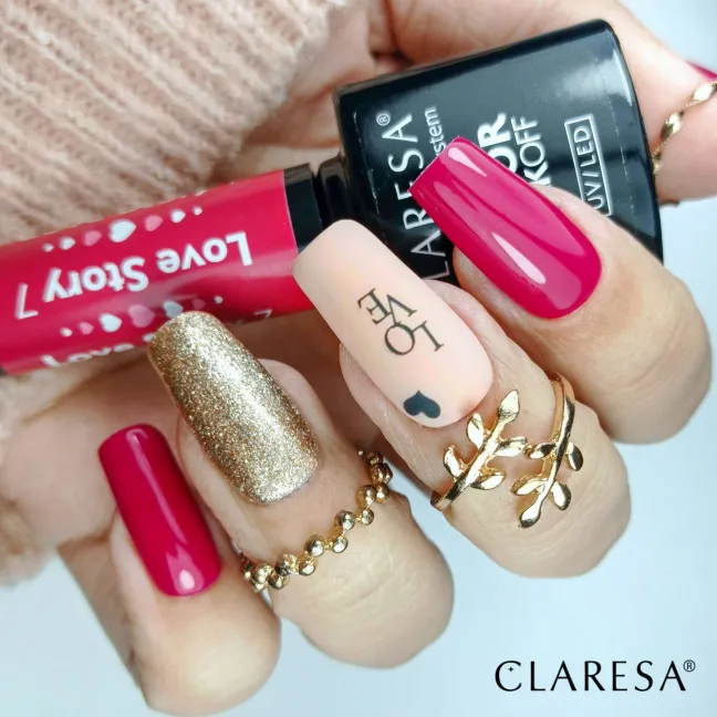 LOVE STORY 7 Semipermanente Polish Claresa 5 gr