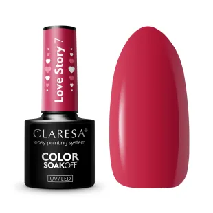 LOVE STORY 7 Semipermanente Polish Claresa 5 gr