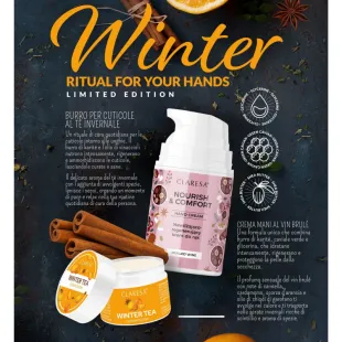 Burro cuticole idratante WINTER TEA Claresa 13 gr 2