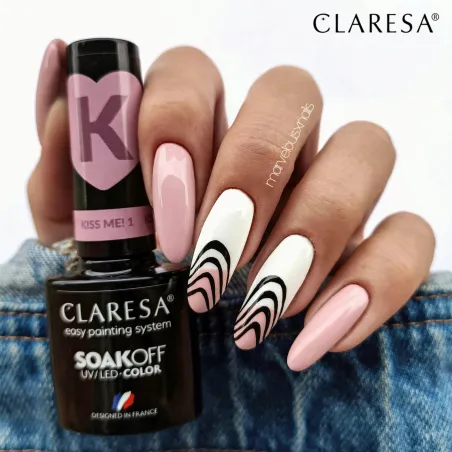KISS ME 1 Semipermanente Polish Claresa 5 gr