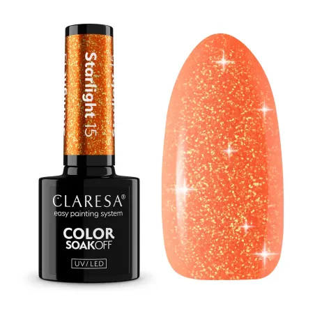 STARLIGHT 15 Semipermanente flash estivo Polish Claresa 5 gr