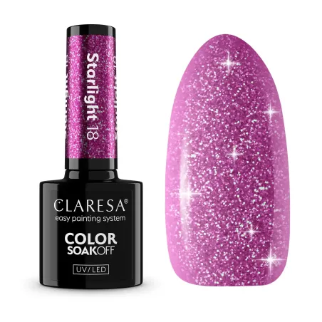 STARLIGHT 18 Semipermanente flash estivo Polish Claresa 5 gr