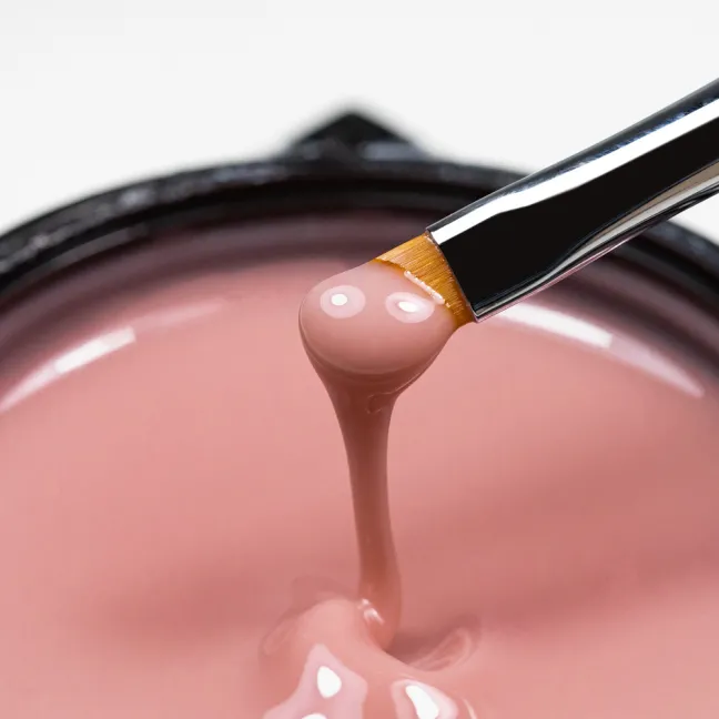 SELF LEVELING NUTTY NUT 50gr Builder gel costruttore cover Hemafree Mollynails