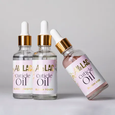 Olio cuticole idratante con contagocce BLOOM WHISPER Allelac 50 ml