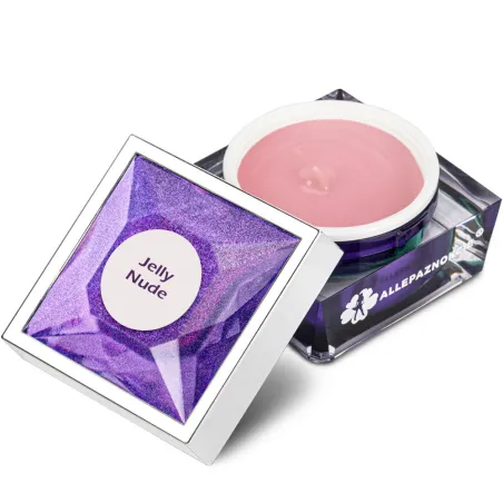 JELLY NUDE 50gr Gel costruttore tissotropico denso Allepaznokcie 50 gr